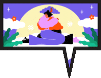 Mental Health Friends Sticker by Seize the Awkward