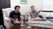 Leg Watching Tv GIF by Gogglebox Australia