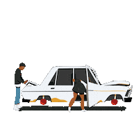 car mercedes Sticker by Fabian Molina