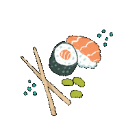 Food Eating Sticker by doodleanni