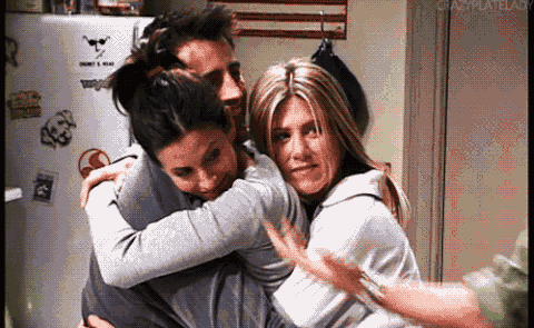 friends cast GIF