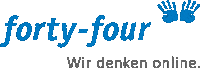 Brand Agency Sticker by forty-four