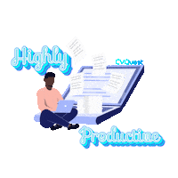 Work Job Sticker by CVQuest