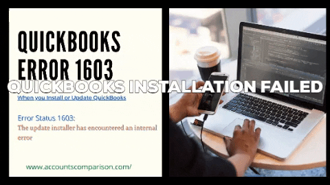 onlineaccounting giphygifmaker quickbooks error 1603 qb installing error installation failed GIF