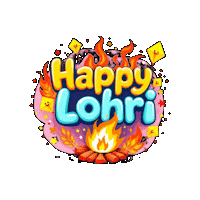 Happy Harvest Festival Sticker