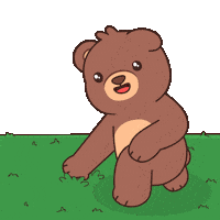 Vibing Teddy Bear Sticker by BEARISH
