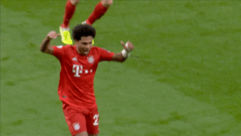 Champions League Yes GIF by FC Bayern Munich