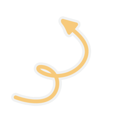 lunadesigncria giphyupload arrow point here Sticker
