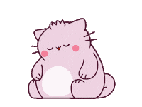 Cat Love Sticker by Pembe