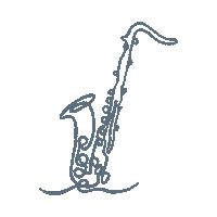 Oberstaufen music saxophon oberstaufen meinoberstaufen Sticker