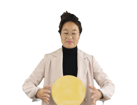 Meditating Inner Peace Sticker by Spice Up Your Qi