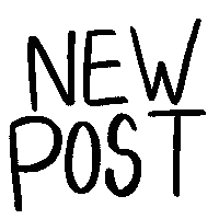 New Post Sticker
