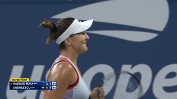 Andreescu Gets Excited