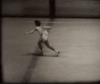 Jumping Figure Skating GIF by US National Archives