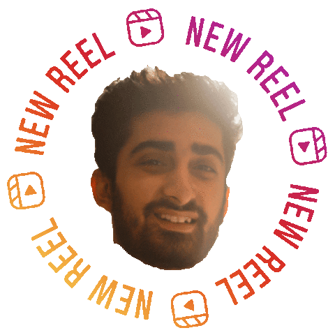 Hello Shikhar Saini Sticker by BORN ON INSTAGRAM