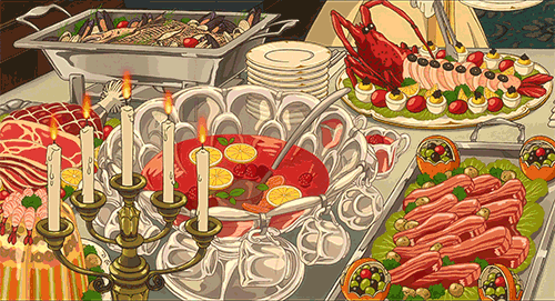 studio ghibli party GIF