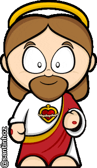 Nossa Senhora Jesus Sticker by Santinhoz