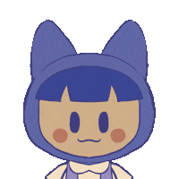 Sad Cartoon Sticker