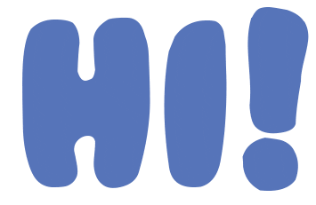 Hi Sticker by made different co