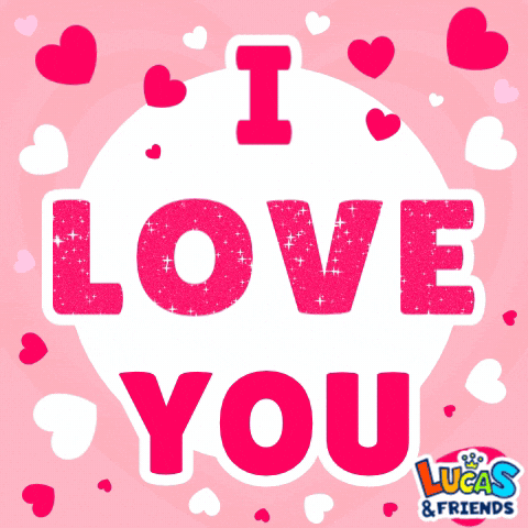I Love You GIF by Lucas and Friends by RV AppStudios