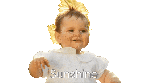 Happy Sunny Day Sticker by Sealed With A GIF