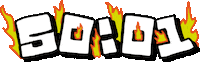 50to01 fire bike ride graffiti Sticker