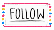 Following Follow Me Sticker by Rainbow Brains