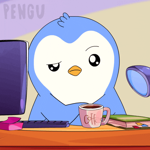 Angry Coffee GIF by Pudgy Penguins