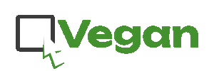 Text Vegan Sticker by Open Cages UA