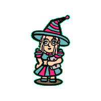 Hocus Pocus Girl Sticker