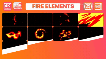 Fire Flame Motion Library Creator 4