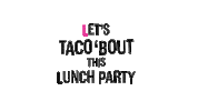 Party Lunch Sticker by Fairtrade Original