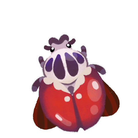 Happy Bug Sticker by pikaole
