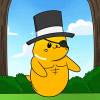 Top Hat Dancing GIF by Sappy Seals Community