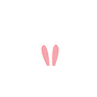 Bunny Easter Sticker by JessWorks