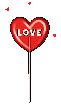 I Love You Hearts Sticker by patternbase