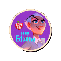 Edwina Sticker by loveandpies