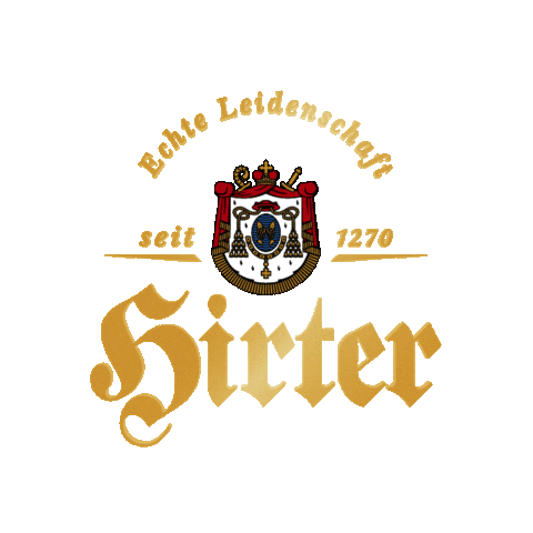 Logo Love Sticker by Hirter Bier