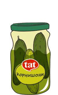tatbulgaria food foodlover pickles tatbulgaria Sticker