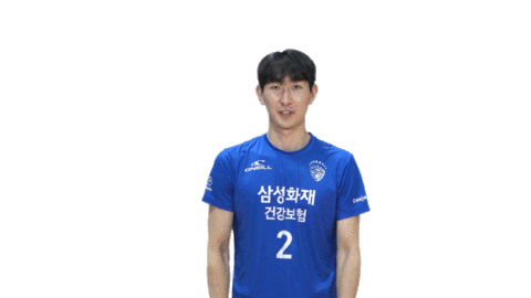 Happy Sport Sticker by SAMSUNG BLUEFANGS VOLLEYBALL CLUB
