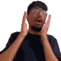 Scared Shock Sticker