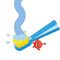 CuraproxSlovensko voda curaprox kazizubkovia curaproxslovensko Sticker