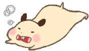 Sleepy Hamster Sticker