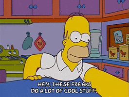 happy homer simpson GIF