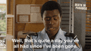 Bad Day Stress GIF by Death In Paradise