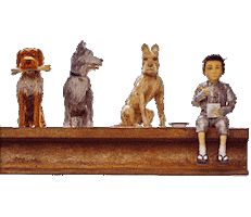 isle of dogs eating Sticker by Fox Searchlight