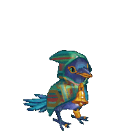 Bird Bell Sticker by KONAMI