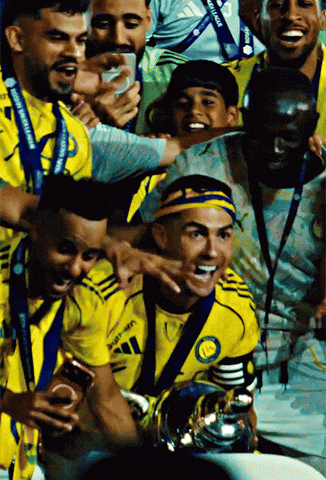 Al Hilal Ronaldo GIF