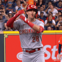 Major League Baseball Sport GIF by Cincinnati Reds