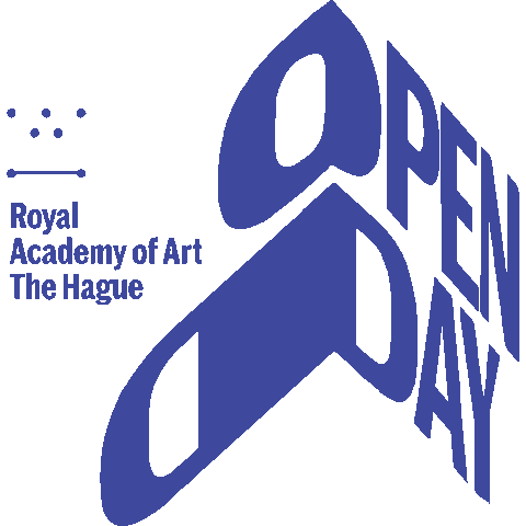 Openday Sticker by Royal Academy of Art, The Hague